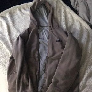 Patagonia double wear zip up hoodie